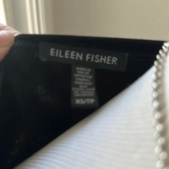 Eileen Fisher Black Sleeveless Dress, Like new, Size XS - Picture 8 of 10